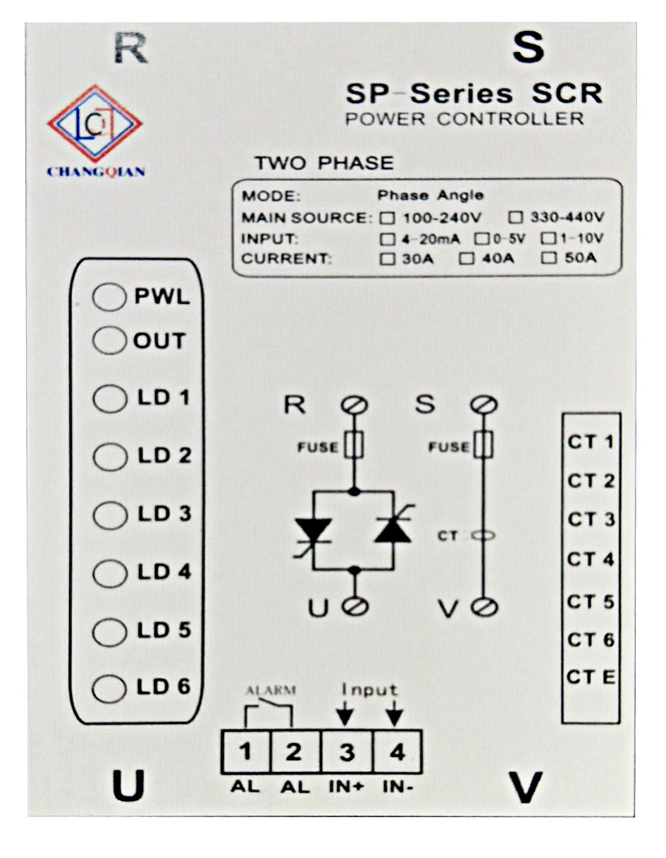 東莞常乾SP系列技術規(guī)格與端子說明(圖1)